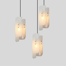 现代新中式小吊灯创意设计师展厅客厅餐厅书房卧室床头云石灯具