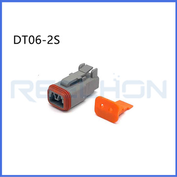 te德驰汽车连接器deutsch dt06-2s 1.5mm汽车防水接插件