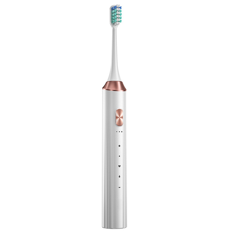Adult Sonic Electric Toothbrush 5-Speed Household Soft Hair USB Charging Couple Toothbrush Oral Care Instrument Gift