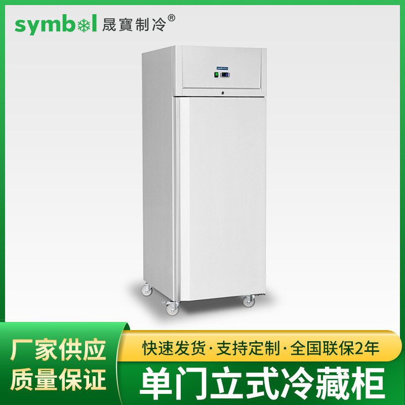 商用单门立式冷藏柜冷冻冷藏控温保鲜柜厨房单门冰柜食品保鲜冰箱