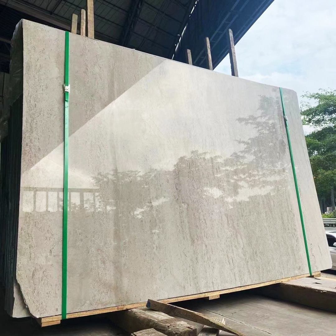 白海棠大理石地面通铺 电视背景墙柜天然石材别墅酒店内外装修