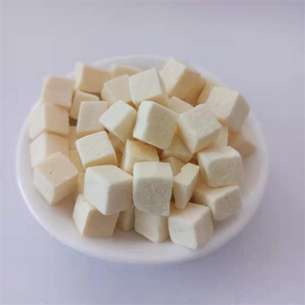 厂家生产冻干豆腐粒fd豆腐小块规则豆腐可定制现货批发仓鼠零食