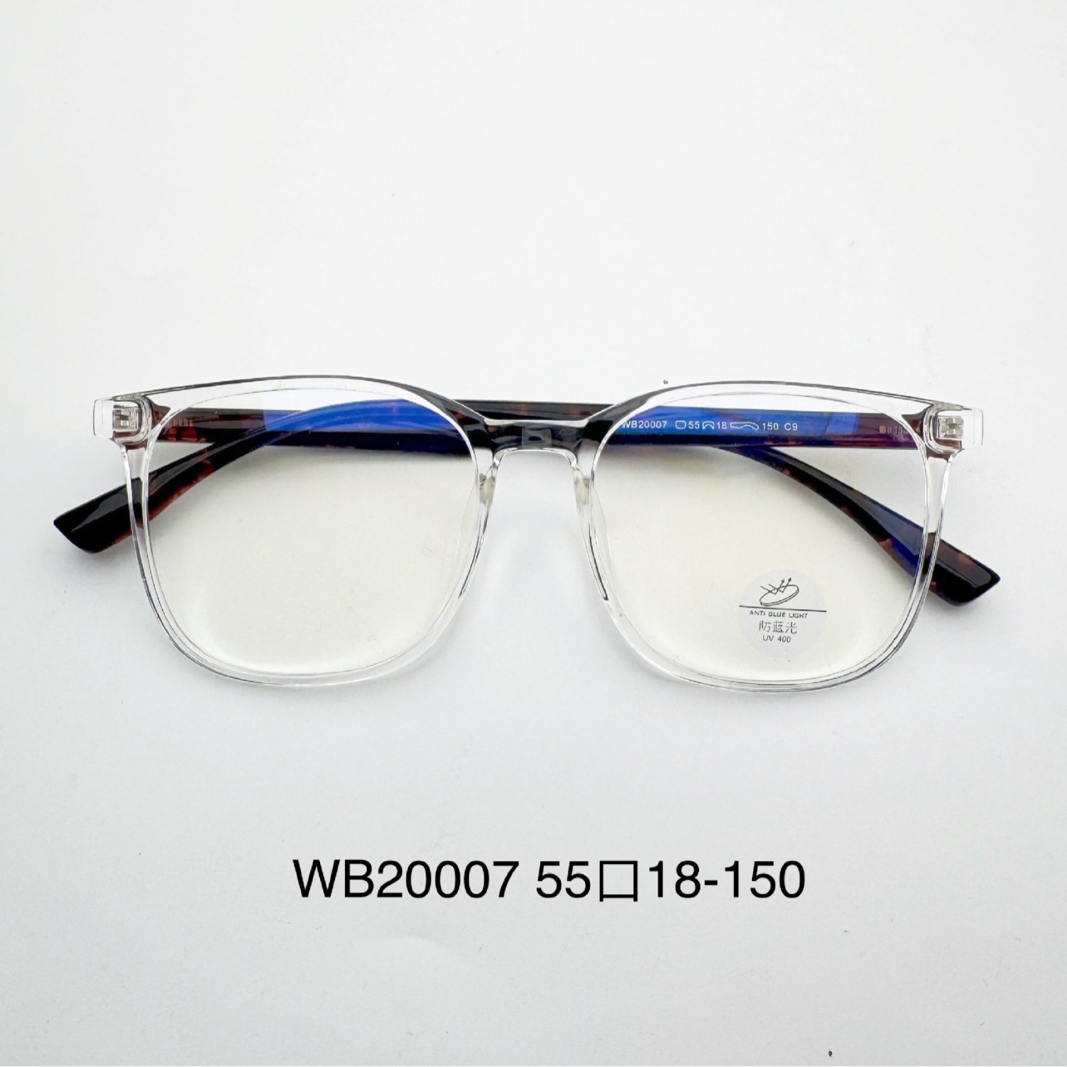 新款方框tr90防蓝光网红ins小红书同款眼镜架可配近视男女混批