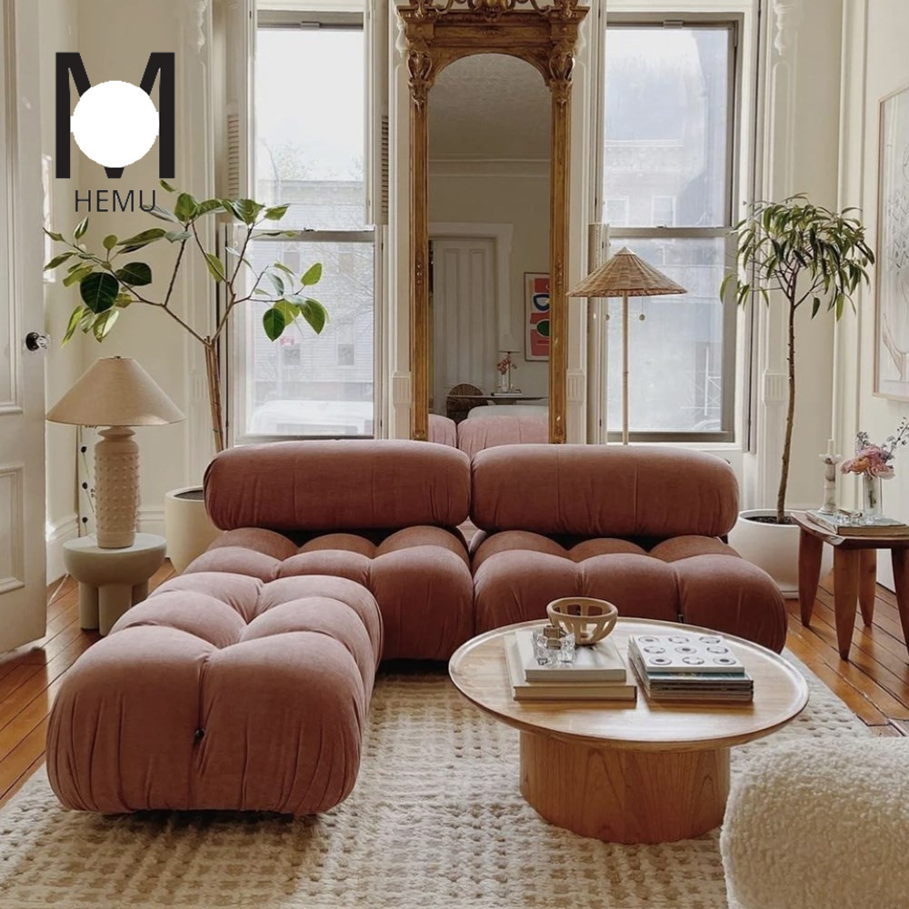 设计师中古模块化自由组合创意客厅布艺懒人沙发北欧单人沙发