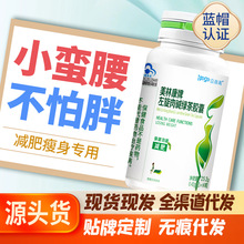 左旋肉碱绿茶减肥胶囊60粒瓶装瘦身减脂片然脂片保健食品一件代发