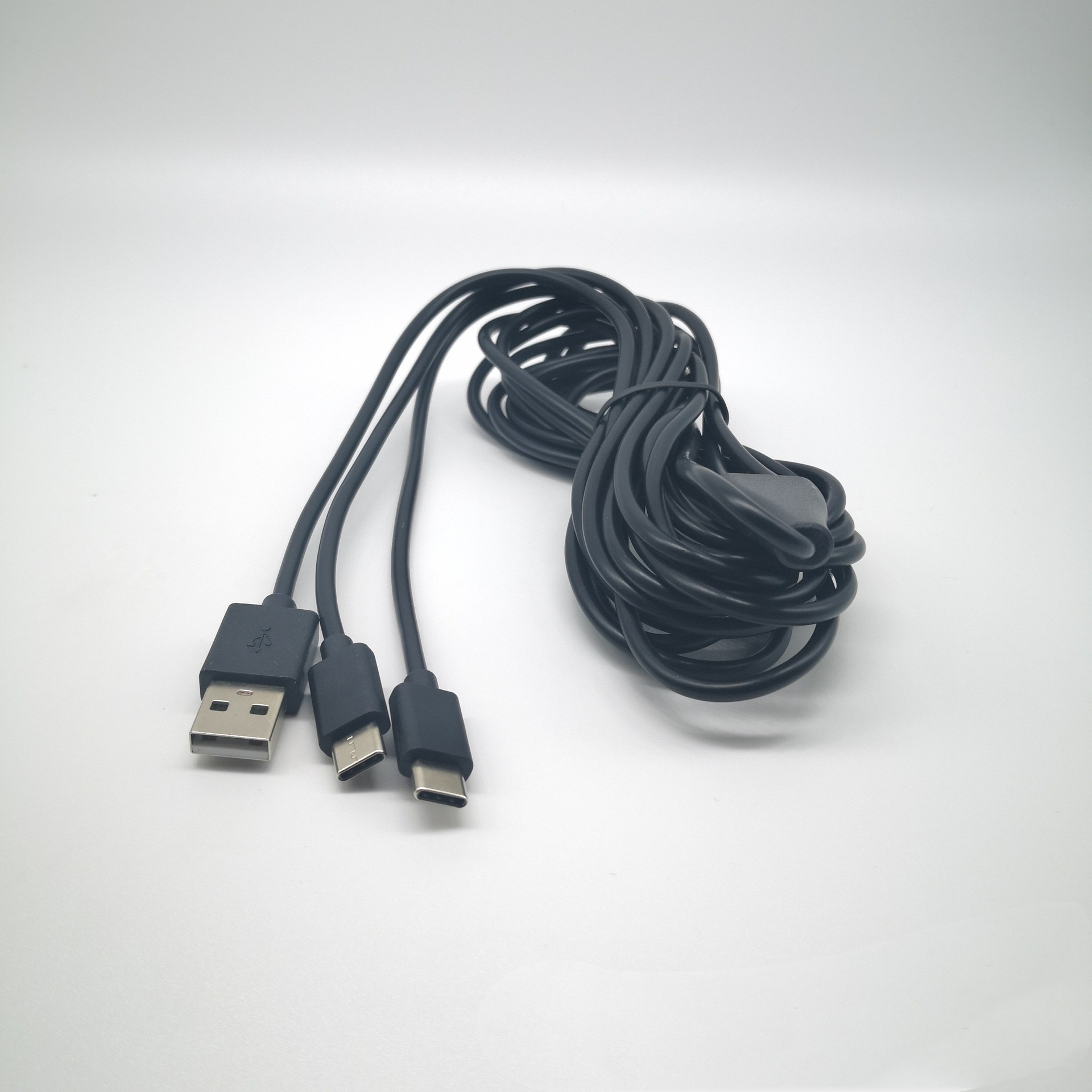 新款ps5手柄二合一充电线 ps5/switch ns双充线 ps5手柄线3m