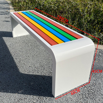 户外长椅长凳公园小区广场休闲座椅室外露天长条凳园林景区等候椅