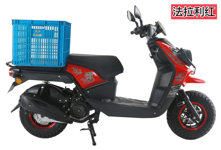 bws载重王摩托车载货拉货外卖125踏板车燃油150cc国四电喷可上牌