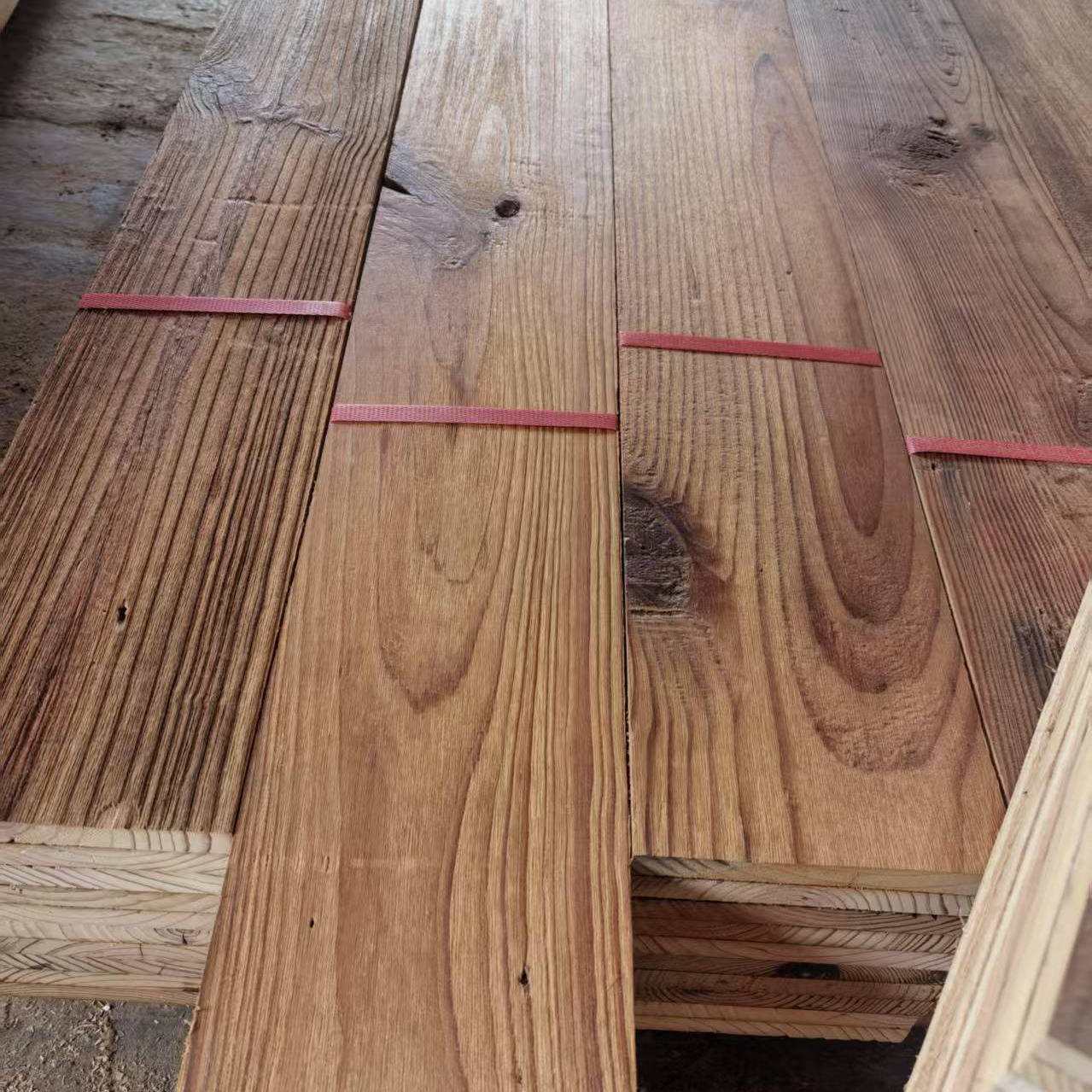 复古老木板旧木板实木地板松木风化原木色室内装饰摄影背景墙做旧