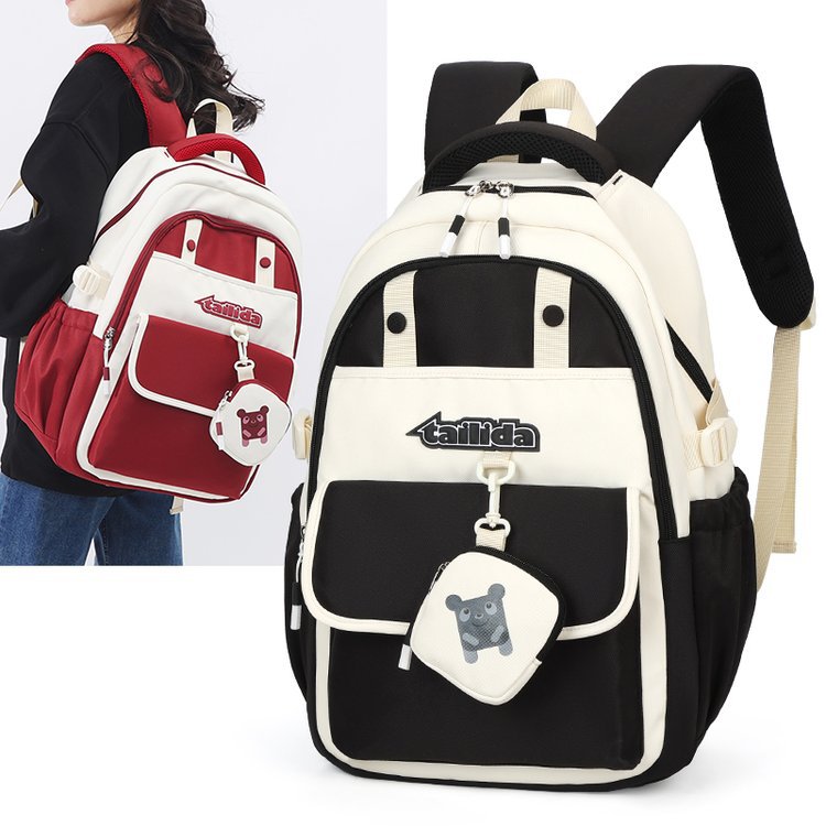 Oxford Cloth Backpack School Bag Travel Business Trip Shopping Backpack