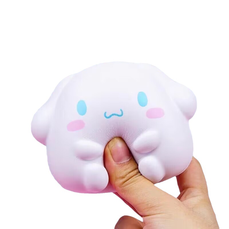 New Sanrio Series Decompression Squeezing Toy PU Foam Toys Cute Cartoon Clow M Squeezing Toy Slow Rebound