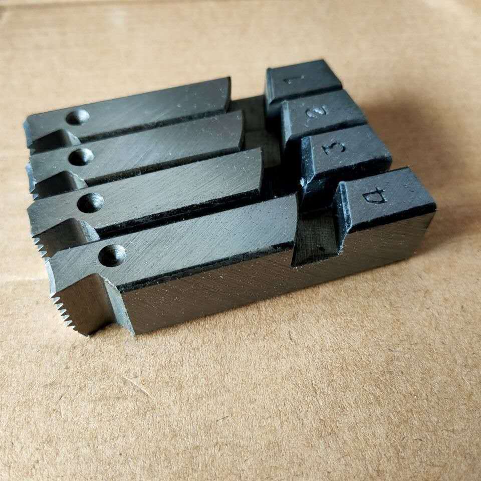 管道螺纹扳牙套丝机 机用板牙 割丝机刀片管道电动套丝机管道板牙