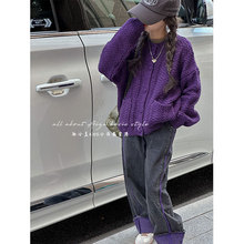 韩国童装女童毛衣套装春装2024新款洋气时髦儿童春秋款开衫两件套