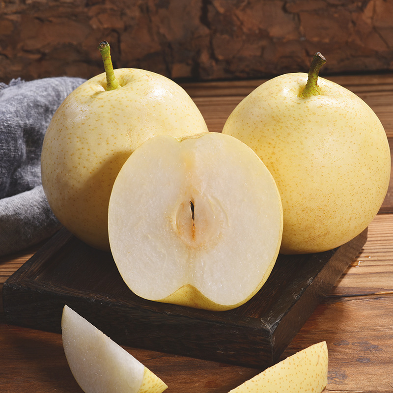 四川苍溪黄金梨新鲜高山翠冠爽口化渣农家特产丰水水果餐饮生鲜中