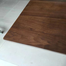 北美黑胡桃木实木原木桌面板吧台面板餐桌书桌工作台木料板材