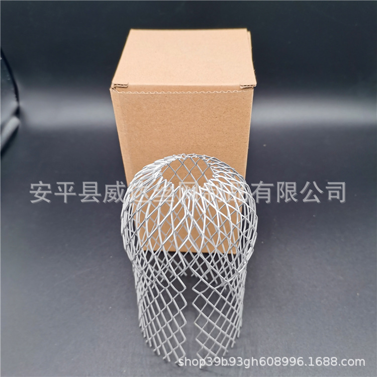 铝制落水管网状过滤器防止堵塞留下碎片堵塞管道（3 英寸）