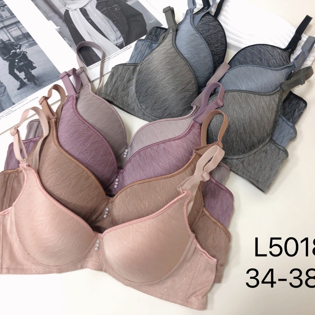 薄款无痕搭扣无钢圈透气上托吸汗侧收大胸显小内衣文胸胸罩-阿里巴巴