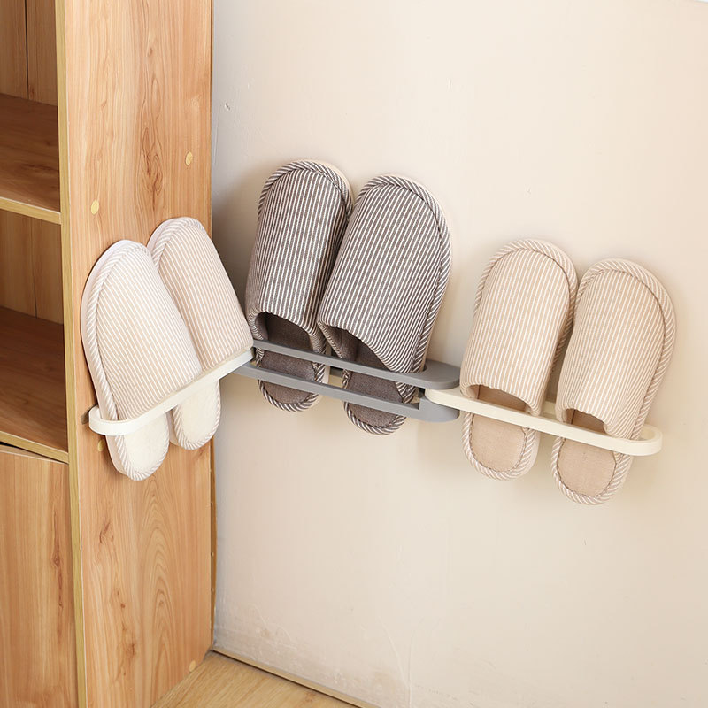 Foldable Slipper Rack Bathroom Shoe Rack