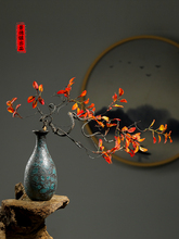 新中式花瓶陶瓷摆件客厅插花茶桌博古架茶室古风小花器禅意装饰品