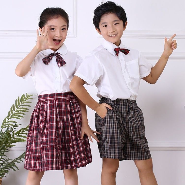 深圳小学生校服夏冬季礼服男女全松紧礼服裙深圳小学冬季礼服