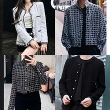 国内现货38码gucci古驰女士重工猫头刺绣珍珠logo棒球服拼色外套