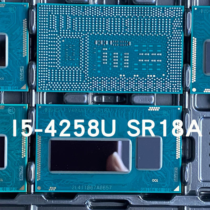 正式版i5 4258u sr18a笔记本cpu双核四线程bga 1168原球散片现货