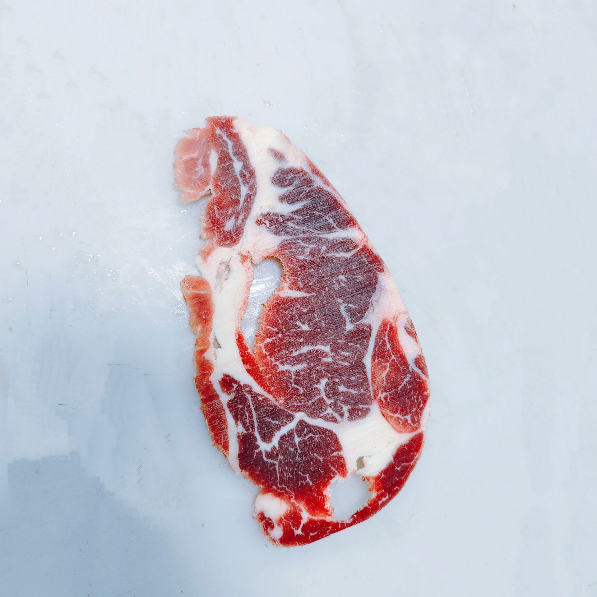 国产清真排酸肥牛系列上脑眼肉裁边适合中餐自助烤肉地桌烤肉