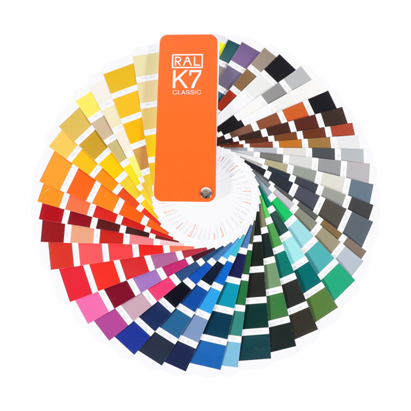 臻友粉末厂家批发多种颜色热固性粉末涂料色板喷涂塑粉粉末色卡