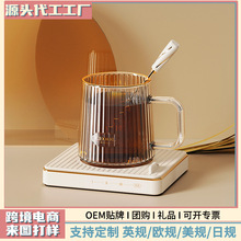 支持内销OEM/出口定制——可调温加热杯垫暖暖杯办公室咖啡保温垫