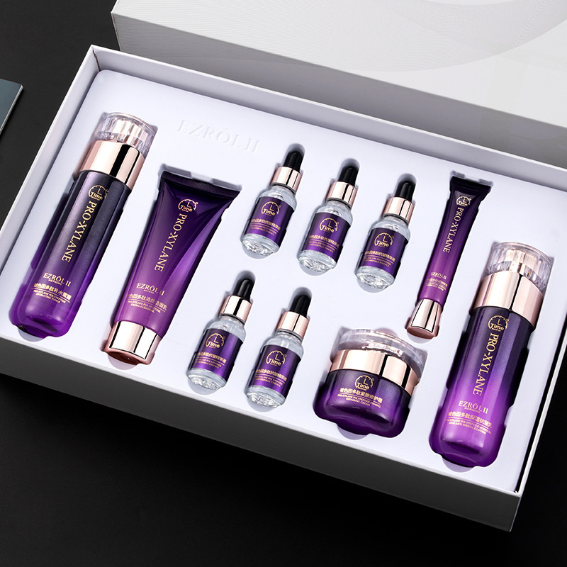 依姿露玻色因多肽抗初老套盒十件套 提亮嫩肤滋润护肤美容院 套盒