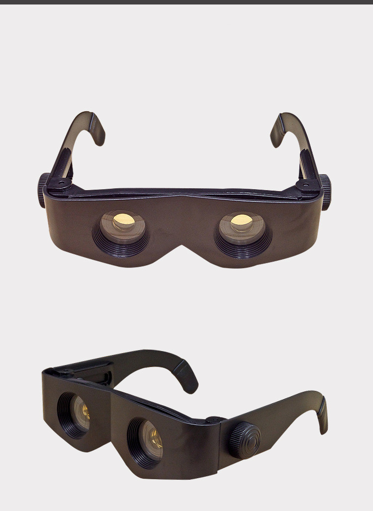 新款钓鱼望远镜眼镜式看漂高倍高清微光夜视垂钓眼镜户外便携