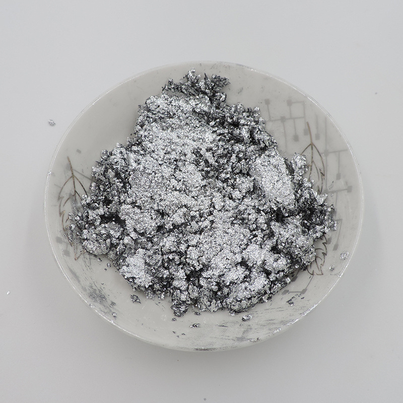 银浆 银粉 防电镀高温 非浮型水性铝银浆 超强金属水性金银浆