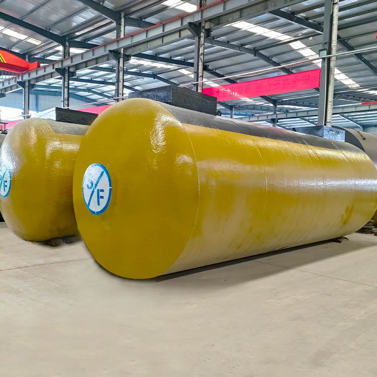 50立方双层储存罐 加油站标准常压地埋油罐 加油站改造设备