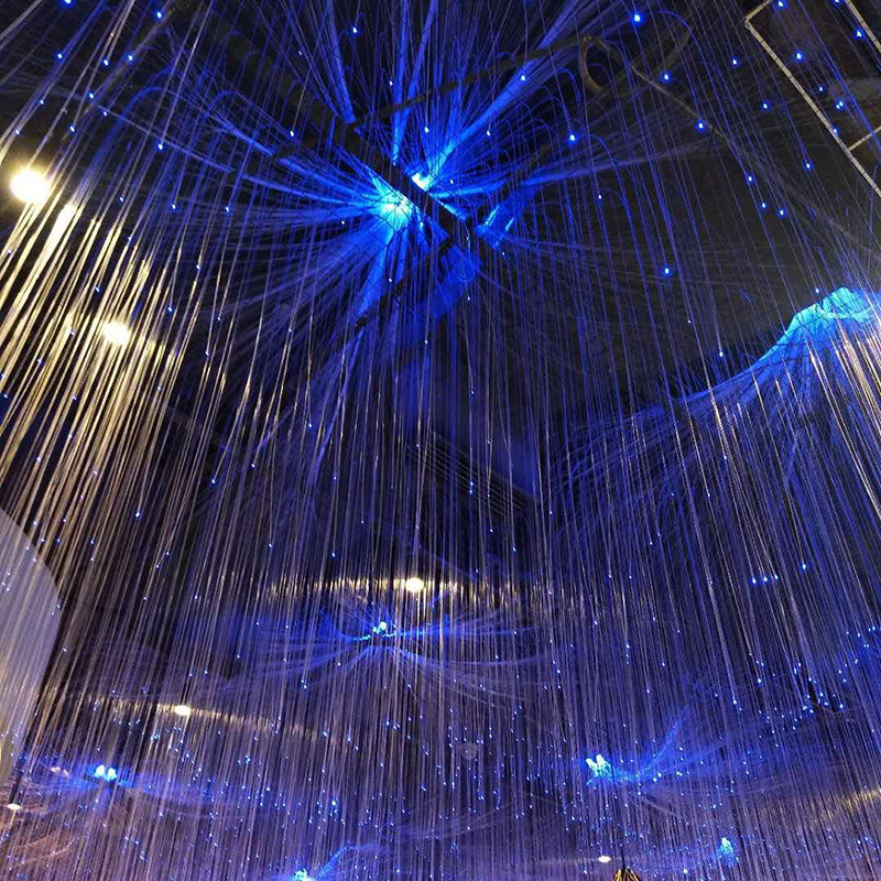 led光纤灯网红餐厅氛围灯星空走廊酒店酒吧亮化纤维灯