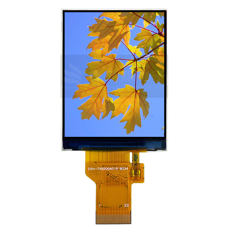 厂家现货彩色lcd液晶屏240*320摄影灯显示屏ips全视角2寸tft彩屏