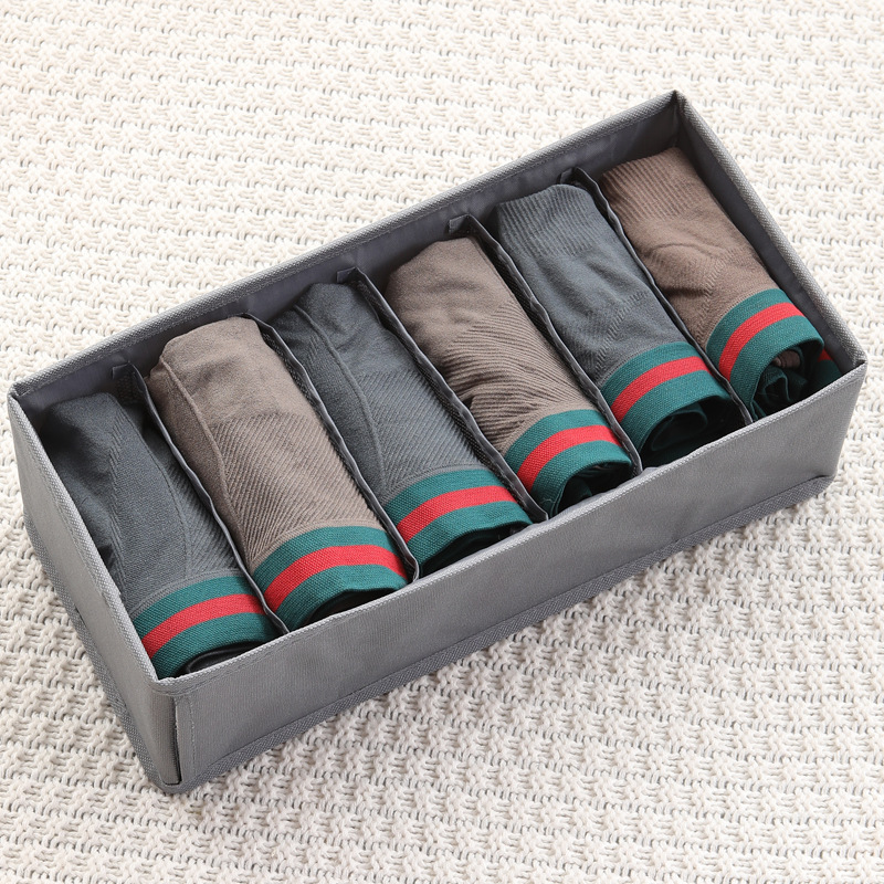 Storage Box Oxford Cloth Underwear Storage Box Drawer Panty Socks Storage Box Foldable Underwear Storage Box Storage Box