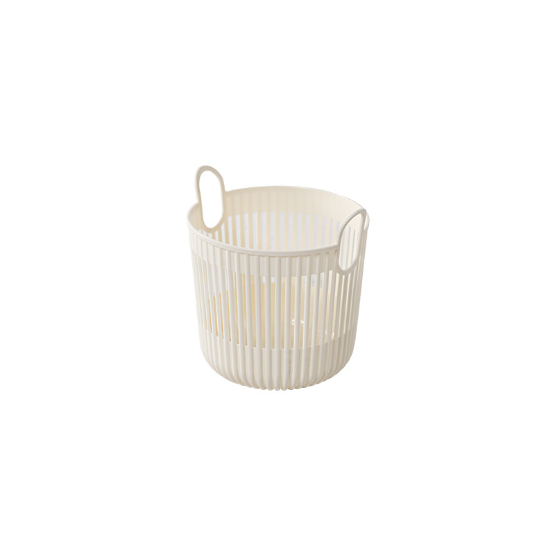 Roman Pattern Plastic Laundry Basket Large Capacity Portable Storage Basket Clothes Basket Household Hollow Toys Storage Basket