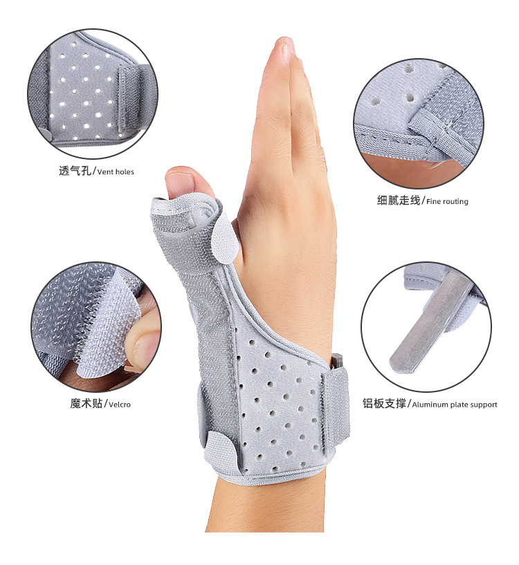 大拇指腱鞘护腕带手指固定带妈妈手扭伤支撑夹板手部护具护指套