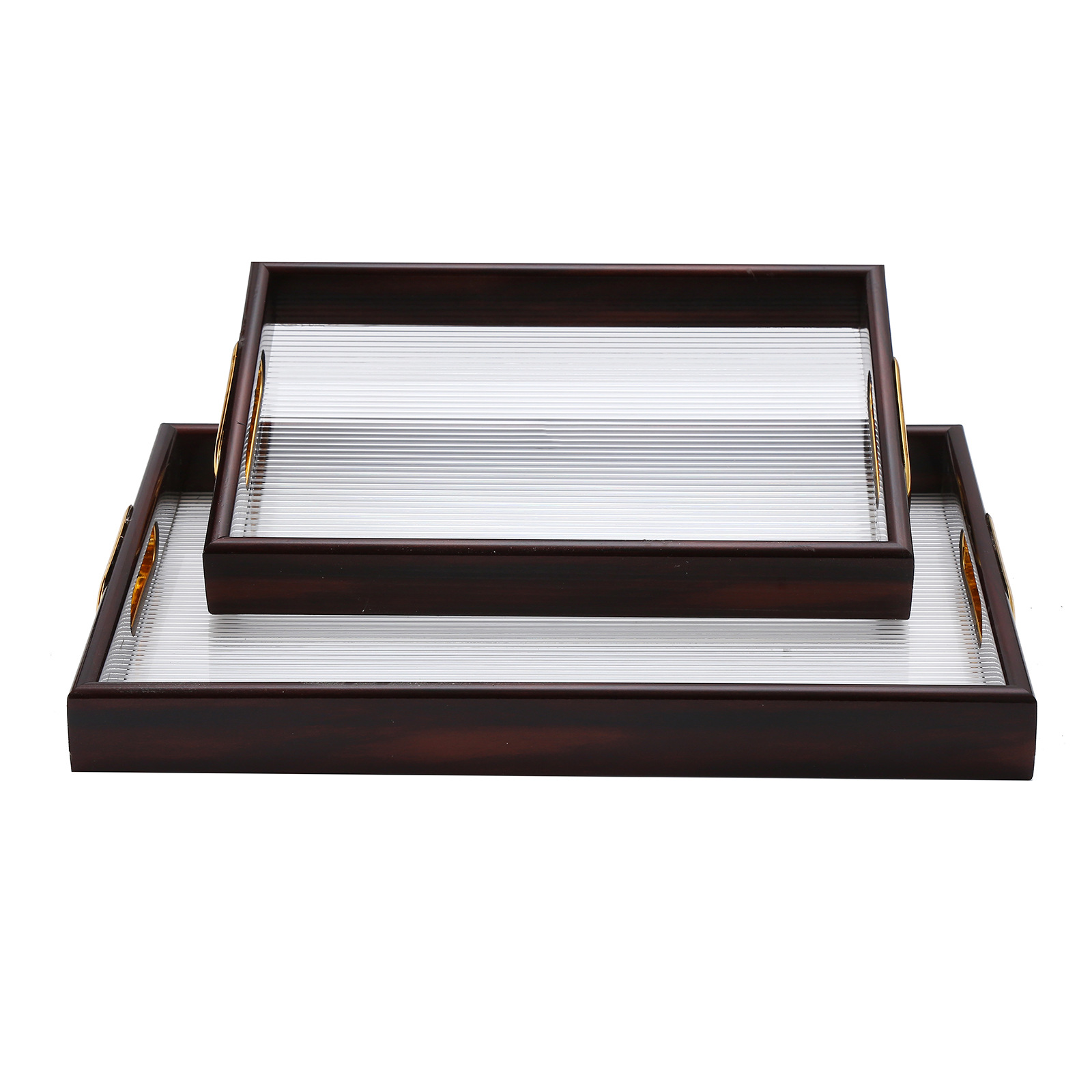 Factory Direct Acrylic Tray Two-Piece Set Display Tray Decorative Tray Two-Piece Set