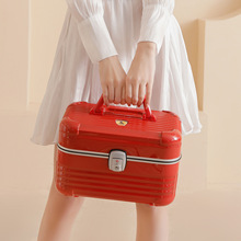 铝合金化妆箱专业美甲纹绣工具箱大容量旅行便携手提化妆品收纳箱
