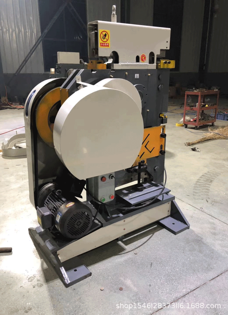 联合剪切冲孔一体机角钢角铁切断打孔金属切断机 槽钢角钢剪切机