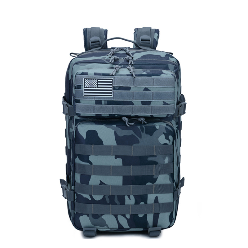 Cross-Border Men's Large Capacity Camping Army Attack Packets Mountaineering Sports Travel Camouflage Outdoor Tactical Backpacks