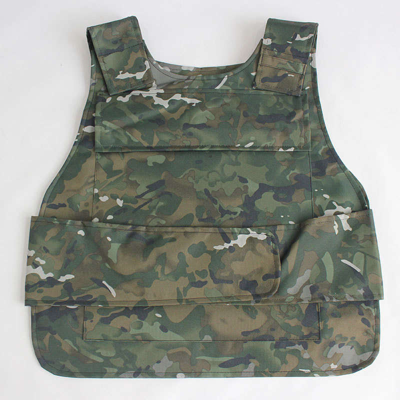 防护可插防弹板本片不含凯夫拉芯片迷彩防弹背心四弹夹式战术背心