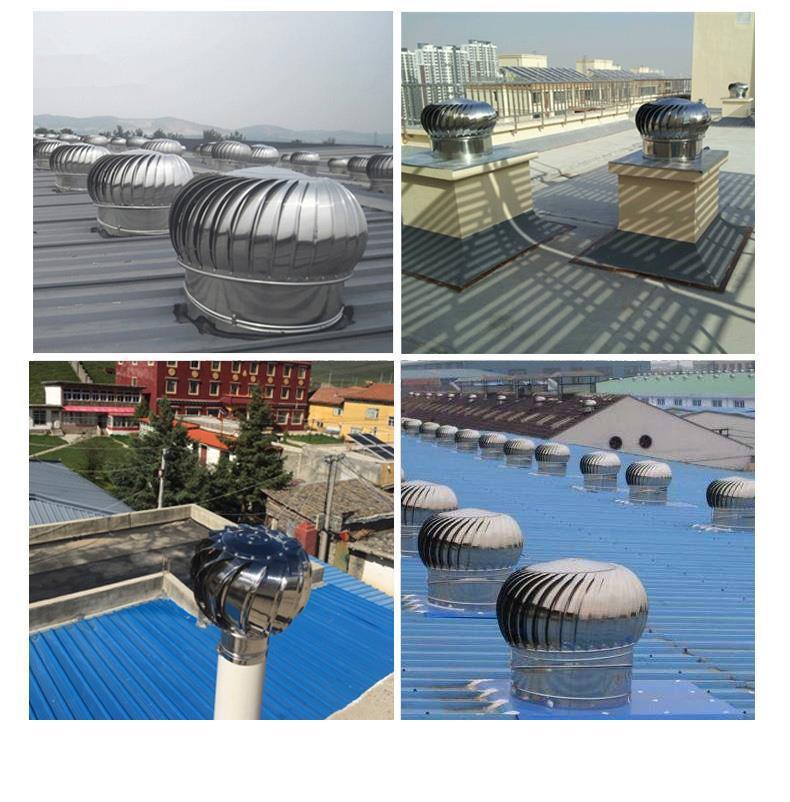 小型风帽彩钢瓦通风器管道排风扇强力静音排烟房顶饭店换气扇商用