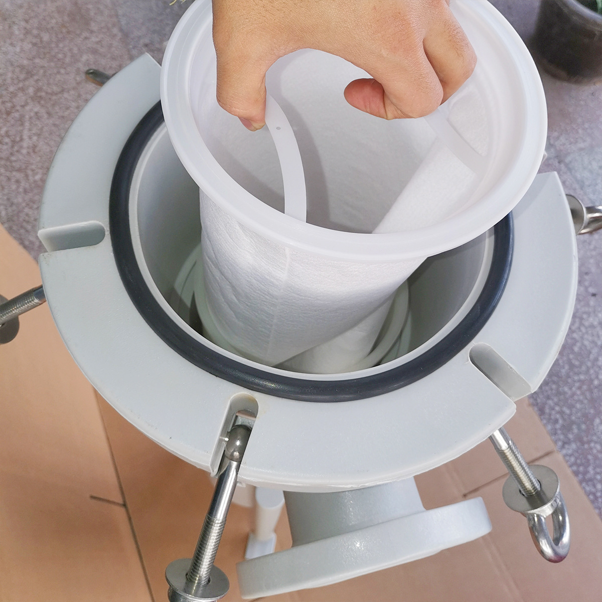 现货供应塑料过滤器,多袋式塑料过滤器,pp过滤器,聚丙烯过滤器