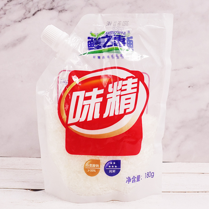 鲜之惠味精180g家用小袋装厨房火锅煮汤装鲜美炖汤味精增鲜调味料