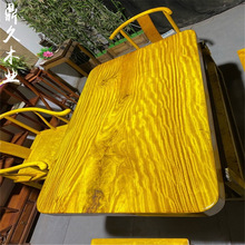 整块原木金丝楠木水波纹大板实木大板原木茶桌餐桌办公桌简约现代