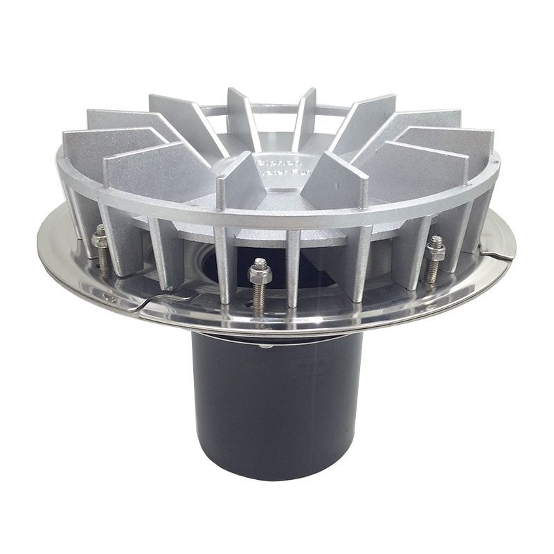 pe管配件虹吸雨水斗落水斗87型重力型排水斗虹吸斗不锈钢雨水斗