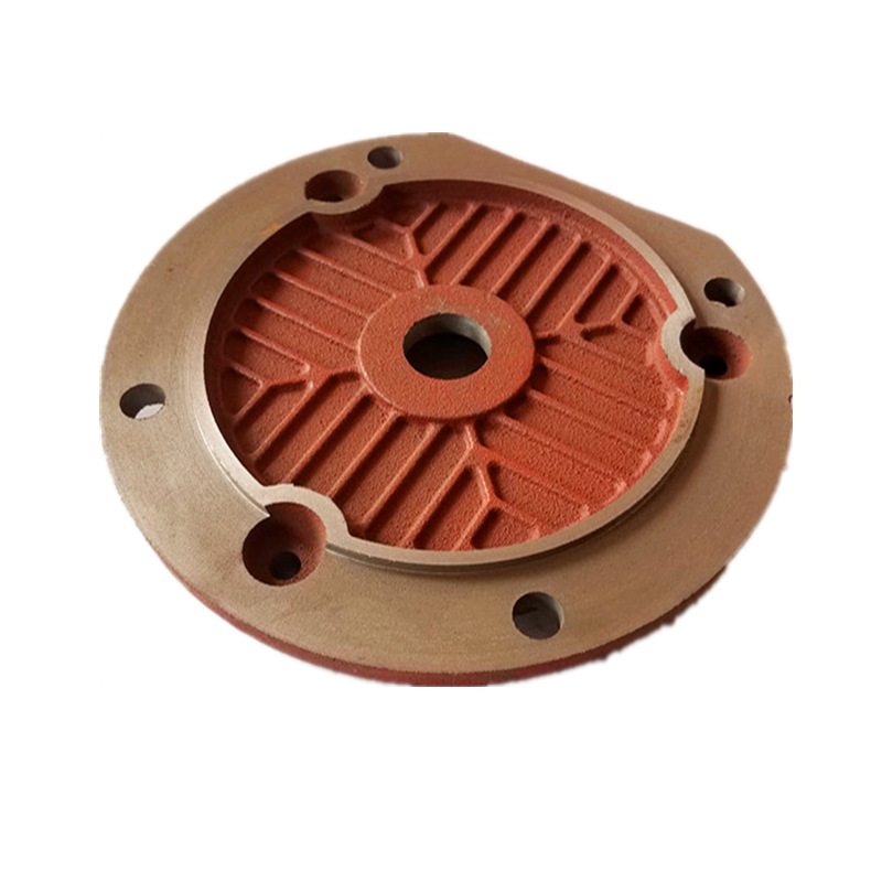 y2电机端盖90 立盖ye2法兰盖1.1kw 1.5kw三相异步电动机铸铁盖