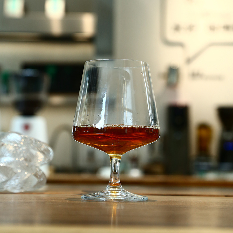 ins风高颜值水晶干邑杯加厚酒吧白兰地杯洋酒杯威士忌矮脚红酒杯